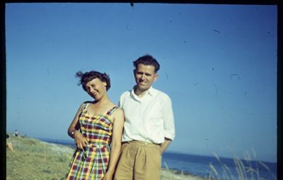Edel og Erik Hornbæk 1955