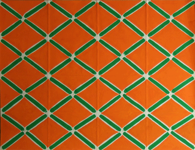 Orange og grønt. 1978