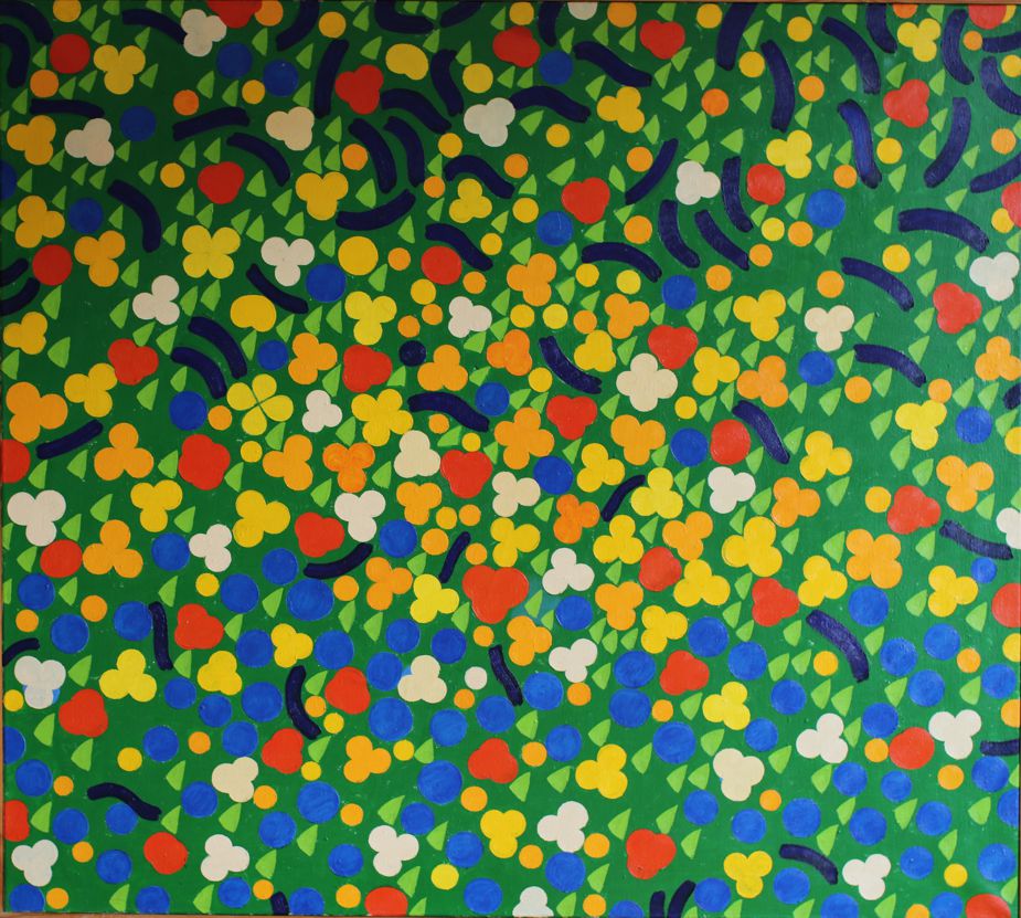 mark med blomster 1969